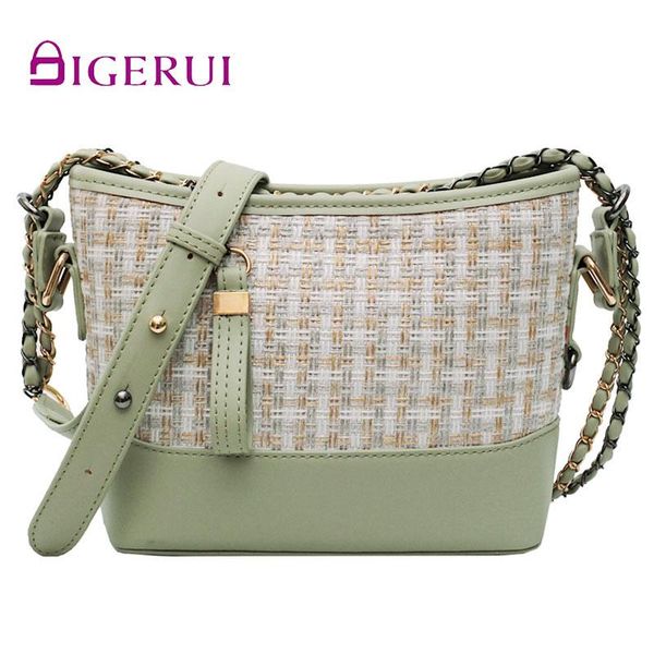 

digerui bags for women 2020 handbag wild shoulder bag woven chain bag fashion casual crossbody bags for women