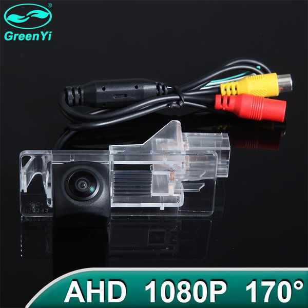 

greenyi 170Â° 1920x1080p hd ahd vehicle rear view camera for clio 3 iii 4 iv lutecia 2012-2020 fluence 2013-2020 car