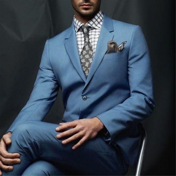 

men's suits & blazers latest coat pant designs two pieces(jacket+pants+tie) men suit slim fit blue costume homme mariage groom prom tux, White;black