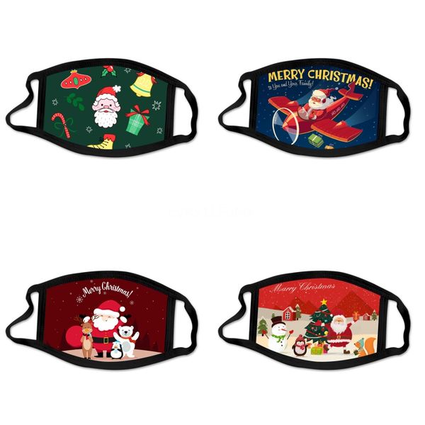 

colorful mask washable joker face masks print supero anti dusty aze dustproof prective mask#531, Black