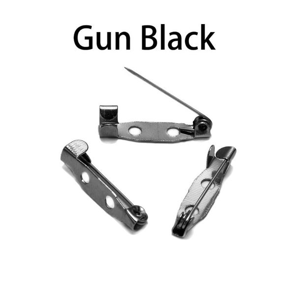 

50pcs lot 15 20 25 30 35 mm brooch clip base pins safety pins brooch settings blank base for diy jewelry making f sqcche, Gray