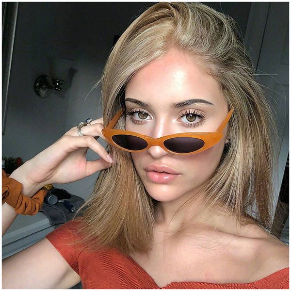 

women sunglasses 2019 brand new design retro transparent colorful fashion cat eye sun glasses men water drop shape