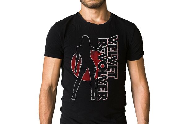 

velvet revolver silhouette logo t-shirt sport hooded sweatshirt hoodie