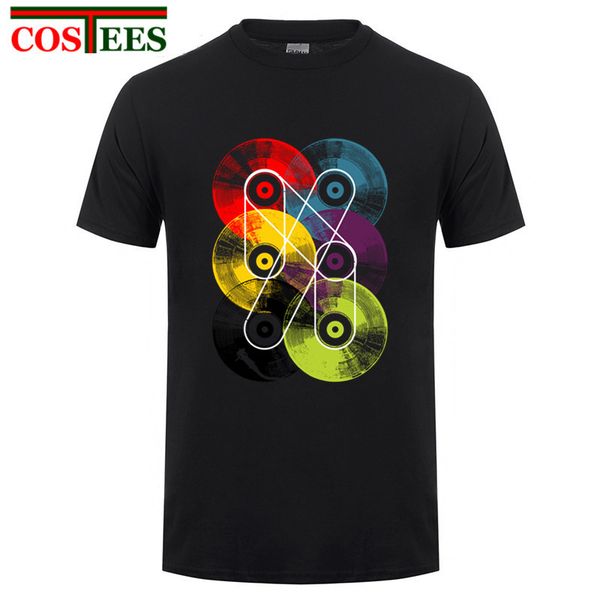 

sport high street printed funny t shirt keep the record alive music vinyl record men fashion harajuku hip hop tshirt man casual tshirt