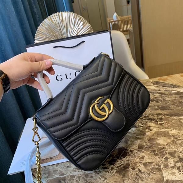 

gucci fashion designer women bags handbags wallets leather gg chain bag crossbody shoulder bags messenger tote bag purse 4colors