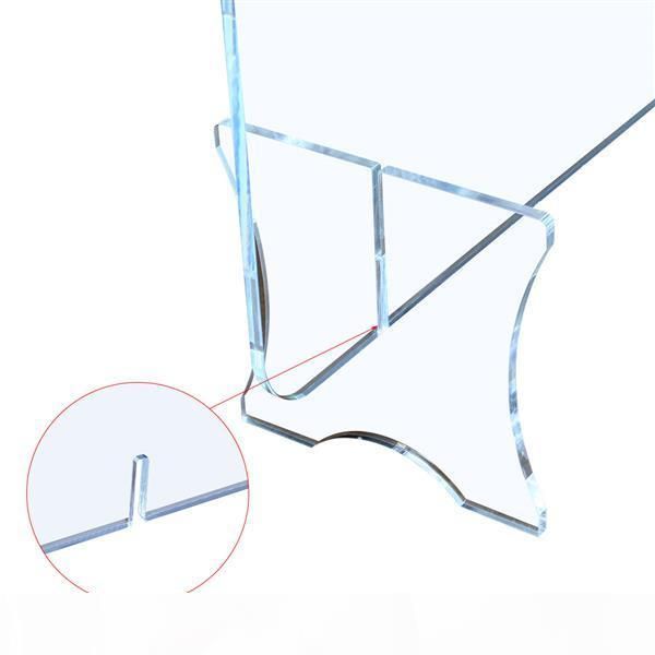 

leadzm acrylic removable sneeze guard clear tanding ship from us drop shipping