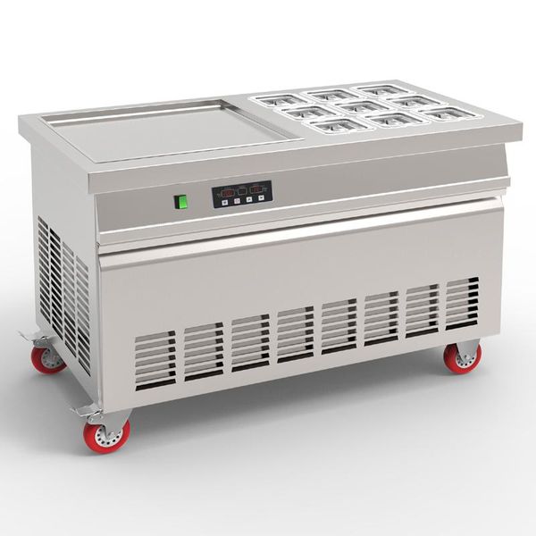 

ice cream making machine roll fried commercial