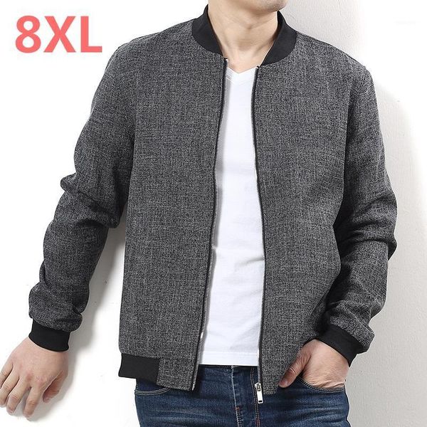 

big size 10xl 9xl 8xl 6xl 5xl 4xl brand autumn casual bomber jackets coat men solid mens coats clothing plus size men clothes1, Black;brown