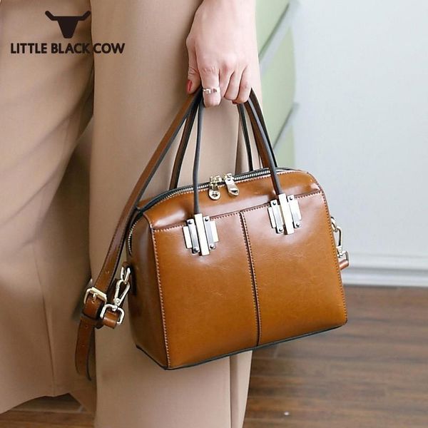 

fashion female messenger bag korean brown green handbags vintage office tote bags for women shoulder bag new brand