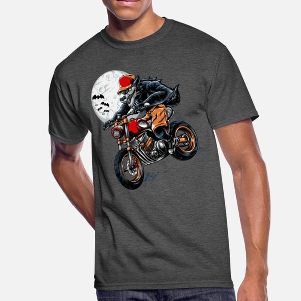 

волк на велосипеде футболка классического дышащего плюс размер tracksuit фуфайке hoodie