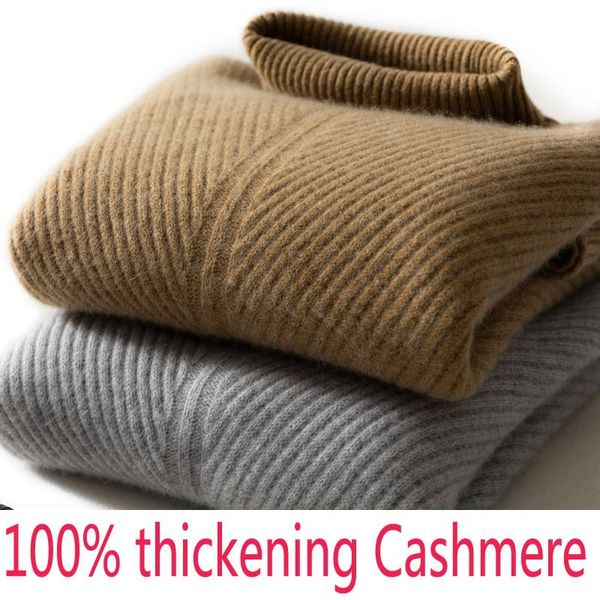 

men's sweaters arrival fashion heavyweight thickened 100 pure cashmere men casual turtleneck autumn winter pullovers sweater size -2xl, White;black