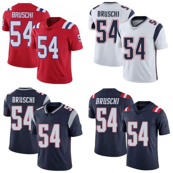 

men #54 tedy bruschi women youth nfl season vapor limited jersey, Black;red