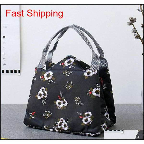 

8 style portable flamingo lunch bag cooler bag thermal insulation bags travel picnic food lunch box bag for women gi qylooo wphome
