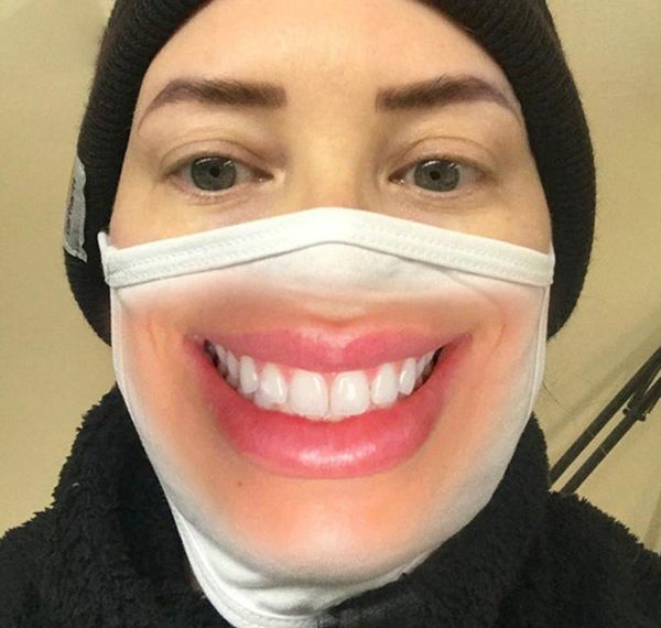 

home2001 printing luxury designer cycling masks funny reusable face fashion washable expression mask dust-proof 3d cotton nlfjl wvfhx