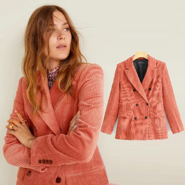 

women clothing casual reddish turn-down collar coat women blazers female 2020 spring autumn lady business jacket suit coat, White;black