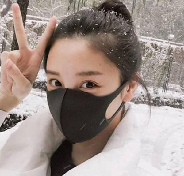 

protective anti-dust mouth face disposable breathing cotton mask face masks man woman cycling reusable black whit