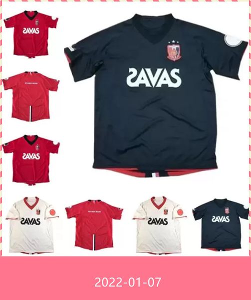 

2008 j1 league urawa red diamonds retro soccer jerseys home vintage camiseta de fÃºtbol classic football shirts japan uniform s-2xl jersey, Black;yellow