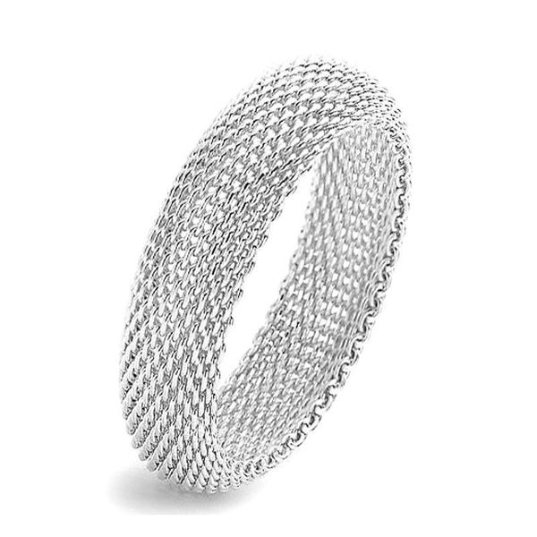 

bangle mesh woven bracelet bangles silver plated bracelets & fashion for women jewelry pulseiras femme pulseras gift, Black