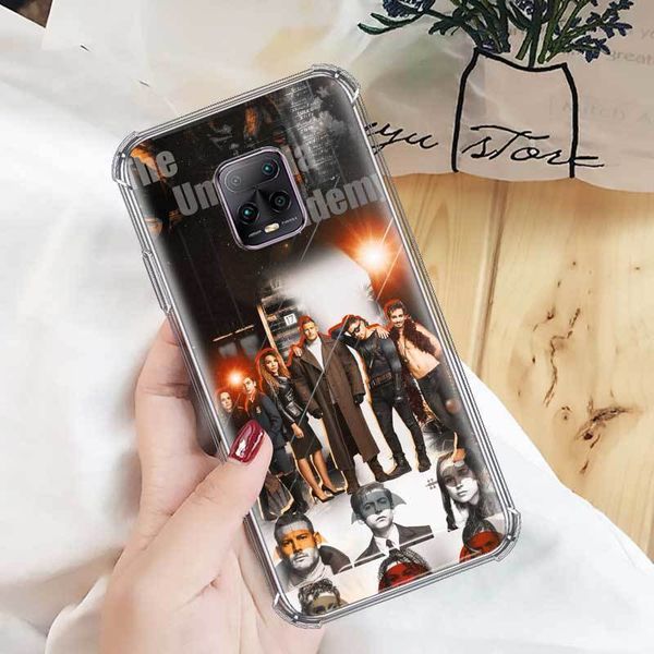 

43fgumbrella academy 5 the case for xiaomi redmi note 8 8t 9s 9 9a 9c 7 6 10x 4g k30 pro zoom airbag anti fall mobile phone fundas
