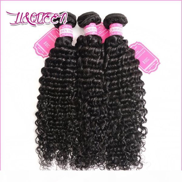 

brazilian human hair weft body wave loose wave deep wave straight kinky straight beauty unprocessed hair extensions natural color, Black;brown