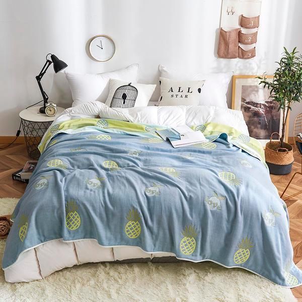 

blankets knitted blanket bedspreads mantas summer children's cotton throw winter warm soft1
