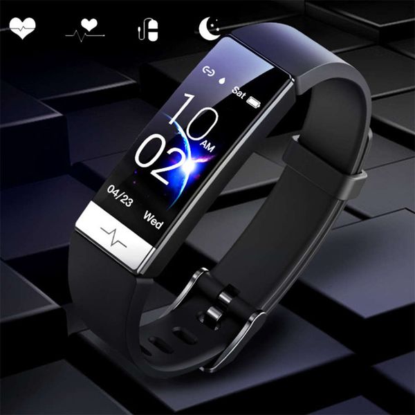 

wristband y91 ip68 is suitable for android ios, smart waterproof sports watch, with heart rate and blood prsure pedometer, neutral