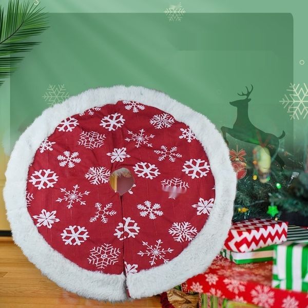 

ovpqu red and white jacquard jacquardgift jacquard skirt new christmas on5xc decoration small snowflake tree pattern day gift tree