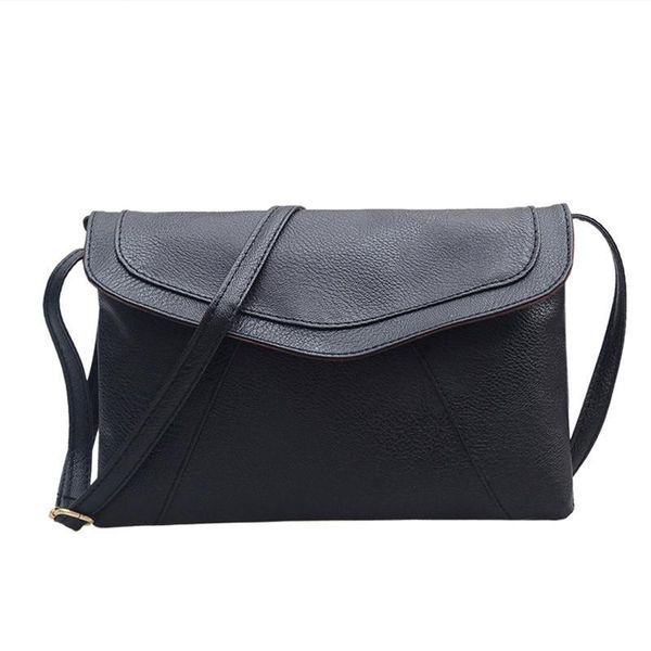 

2020 new solid hasp envelope women handbag ladies crossbody messenger shoulder bags 8 colors