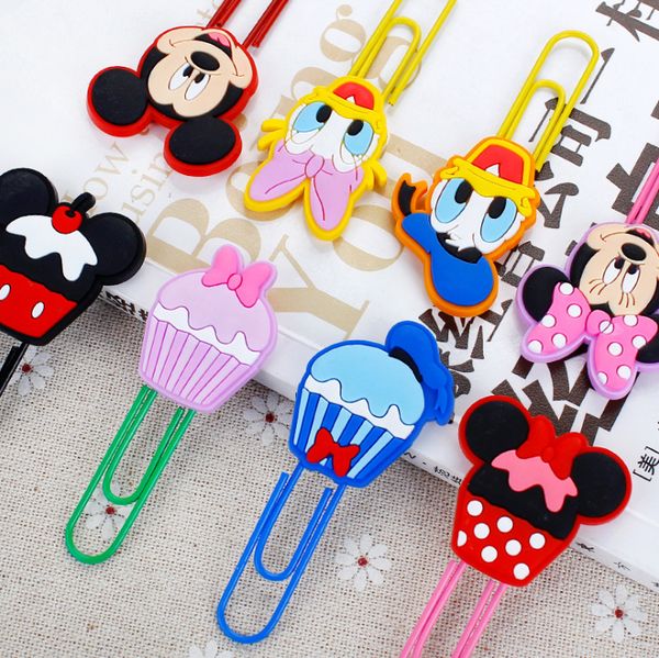 

bookmark school stationery supply creative cartoon souvenir books paperclips book decorations