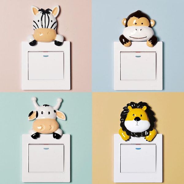 

decor decorative hanging kids home resin wall stickers cover light figurine for animal switch accessories yxldax xhhair