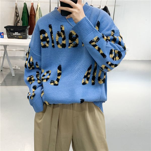 

blouse 2021 men's autumn winter new thin-print letter embroidered nightgown fashion youth clothes gywp, White;black