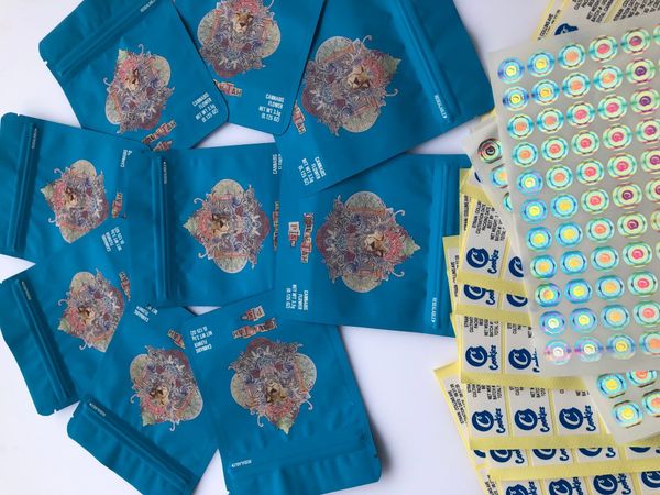 

big bags mylar bags proof mint apple cookies edibles bags medicated smell bbyfb bdebaby