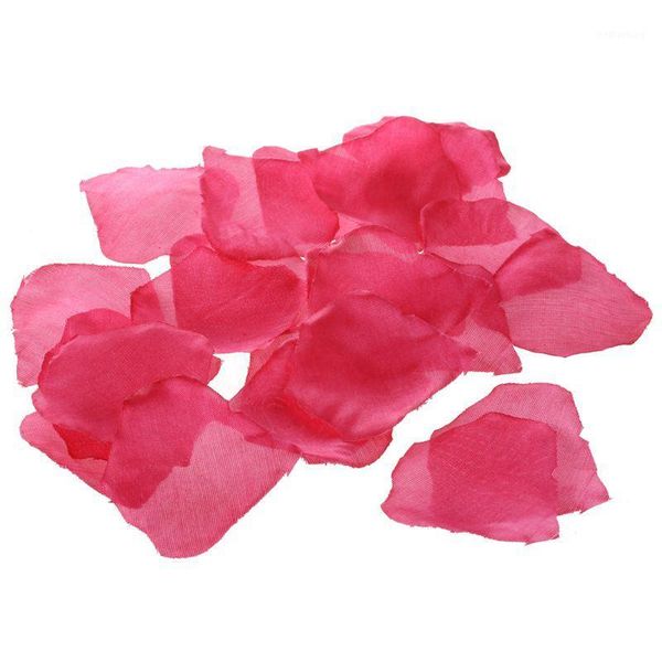 

decorative flowers & wreaths 1000pcs silk rose petals for wedding rose-red1