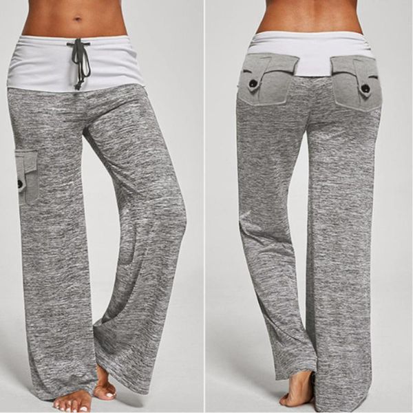 

women's loose pants print drawstring 2020 casual wide leg pants long sweatpants women summer plus size trousers#0420, White;red