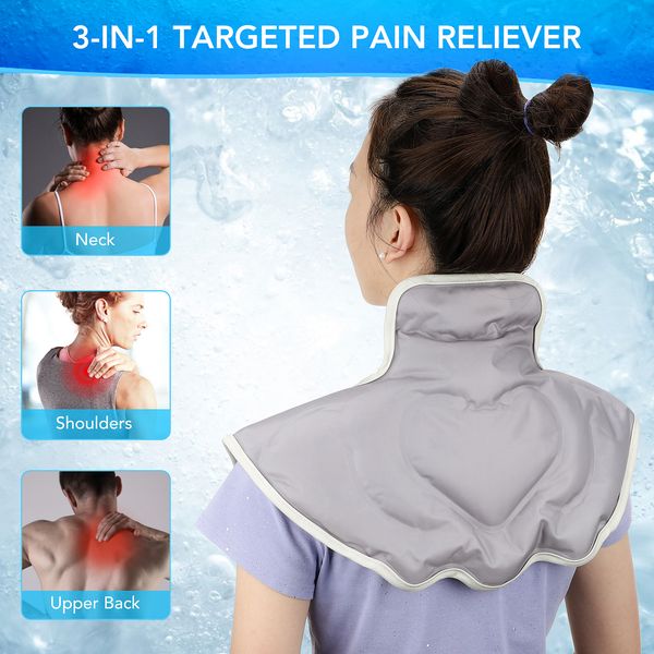 

cold therapy shiatsu back shoulder pads neck massager home office multifunctional shawl infrared heated kneading perfections