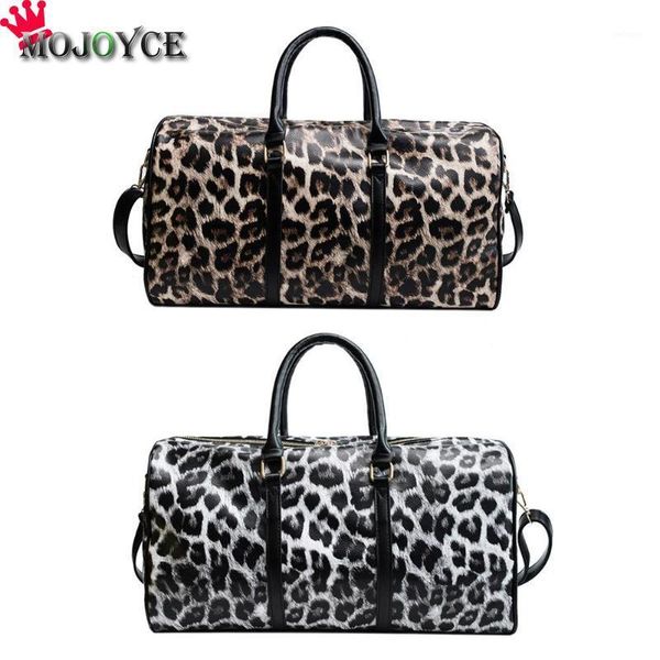 

duffel bags women crossbody bag large capacity leopard handbag shoulder travel for 20211