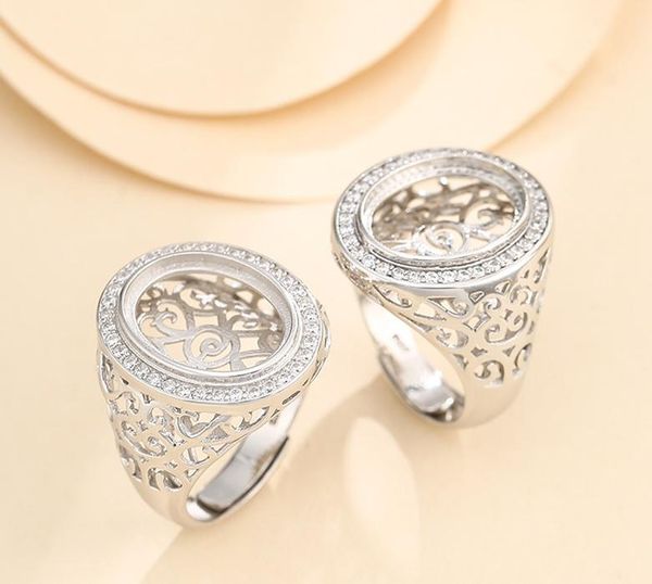 

13.5*18mm 925 sterling silver men semi mount bases blanks base blank pad wedding rings ring setting set diy a5353, Golden;silver