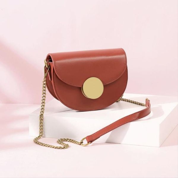 

flap bag with chain for women mini crossbody bag 2020 designer leather saddlebag bolsos para mujer torebka