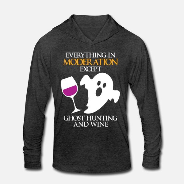 

ghost hunting shirt funny ghost hunter wine quote designers graphic t shirt comic street vintage tracksuit hoodie sweatshirt