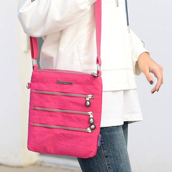 

women shoulder bags fashion women's nylon bag colorful bag ladies bolsa feminina small light color waterproof travel