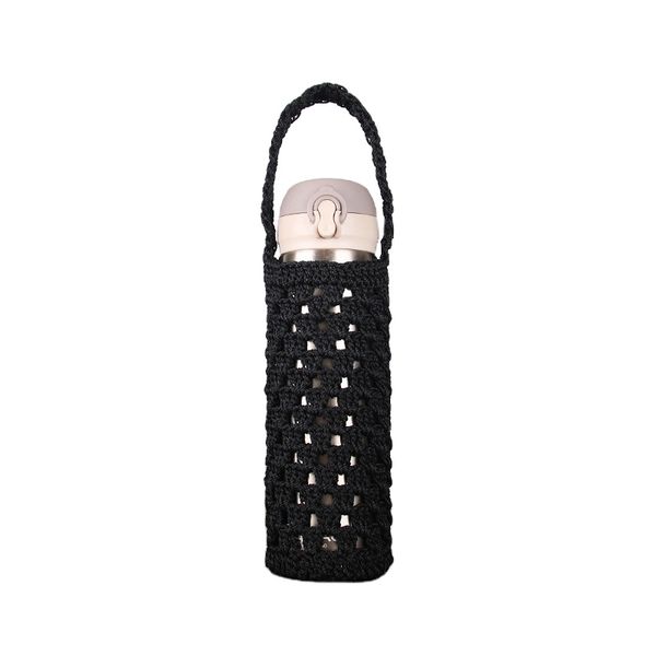 

universal bag holder student water cup protective cover insulated braided water with rope