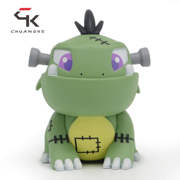 

korean animation toys hand made cartoon animal keychain doll model accessories