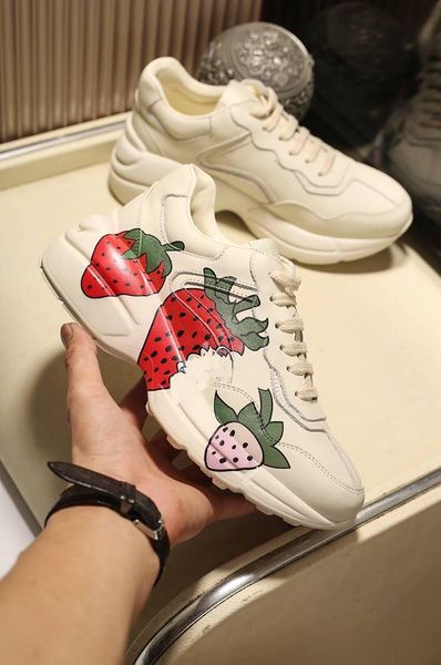 

ритон тапки роскошные кожаные сапоги папа обувь geninue кожа размер us5-us10 с коробкой recept, Black