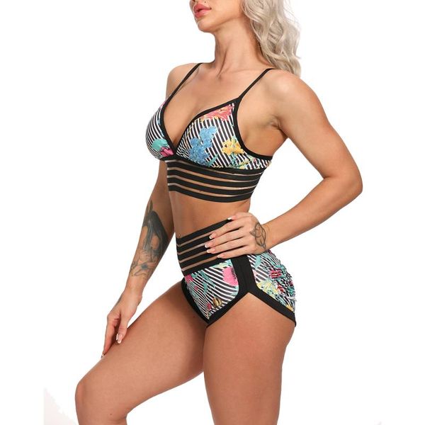 

women's t-shirts fitness crop printing sportswear workout sports bra yoga vest backless gym sport bra running yoga shirts, White;red