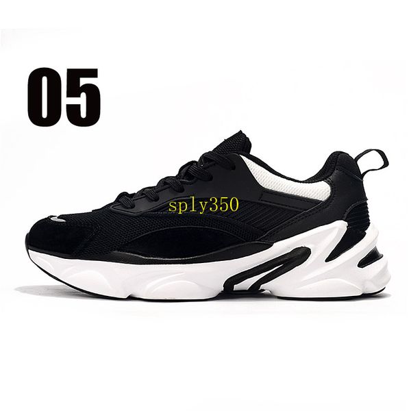 

treeperi fashion chunky 3.0 running shoes us 7 eur 40 black white for men trainers sneakers