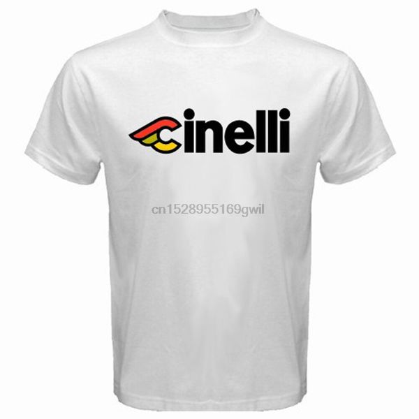 

new cinelli bicycle bike logo mens white t-shirt size s to 3xl sport hooded sweatshirt hoodie