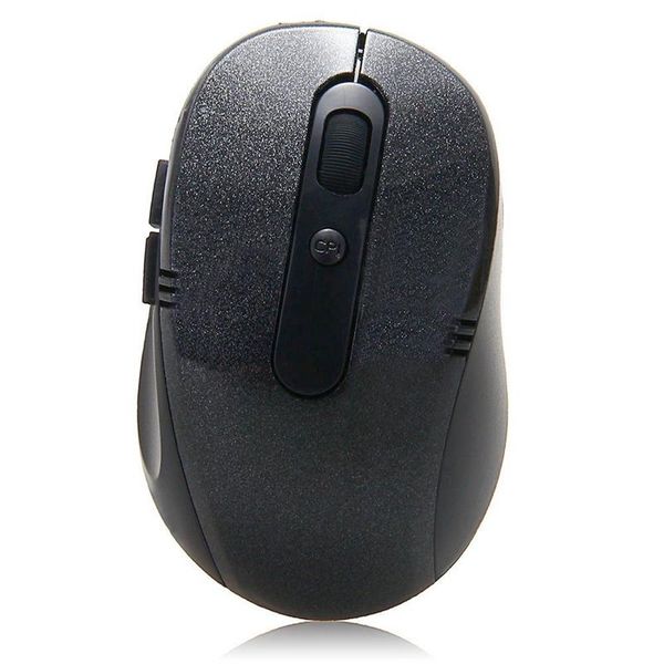 

mice 2.4ghz wireless mouse usb black 6 buttons for computer pc