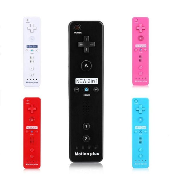 

built-in motion plus wireless gamepad for wii remote controller joystick 667c