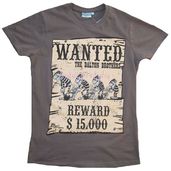 

authentic official wanted dalton brothers reward lucky luke comics g s hoodie designers t shirts sweatshirt