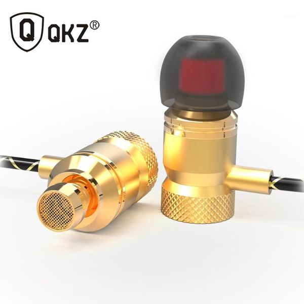 

qkz x5 metal earphones in-ear bass headset for phone audifonos dj music earphone hifi headset1